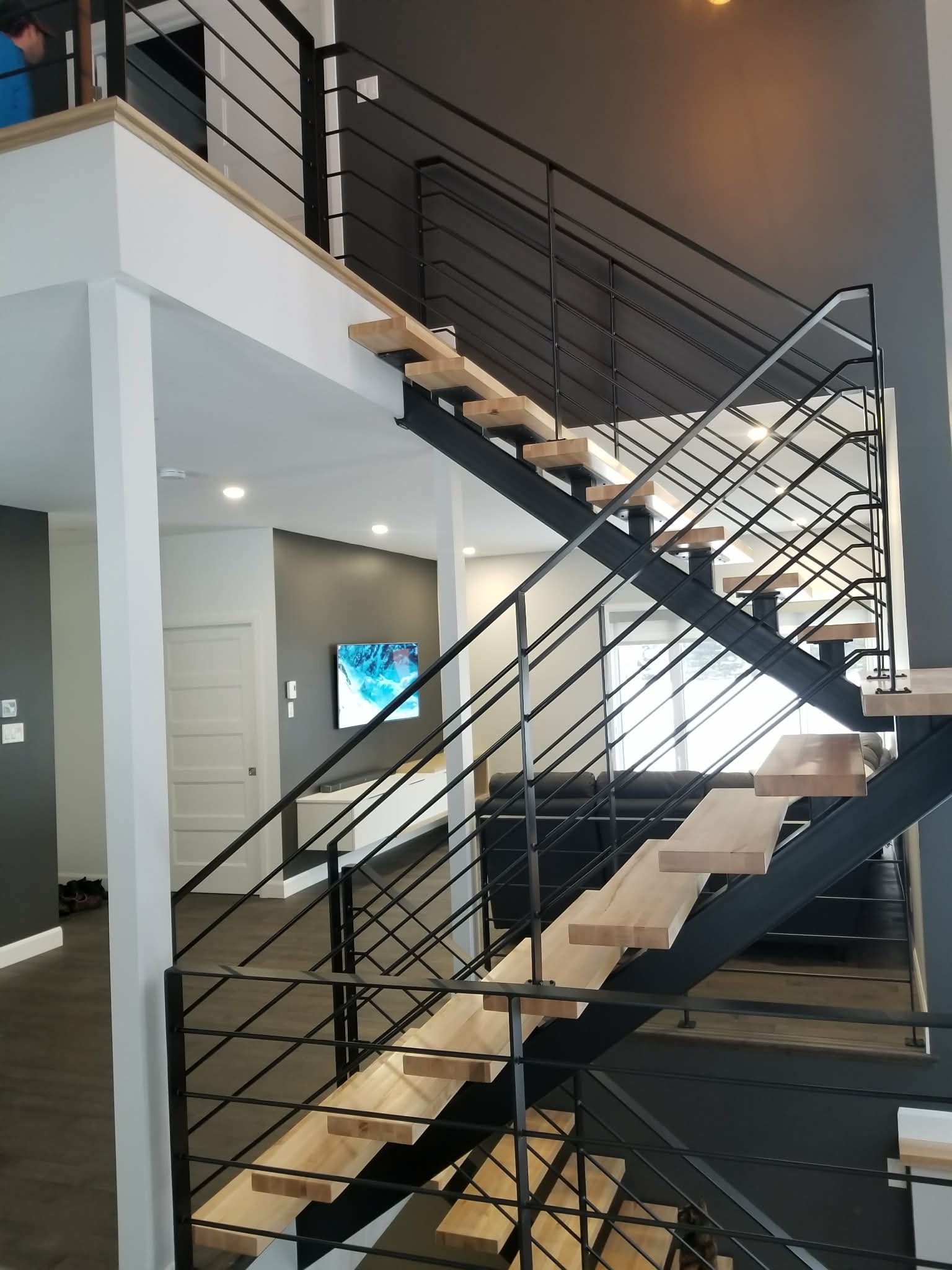 Escalier résidentiel sur mesure