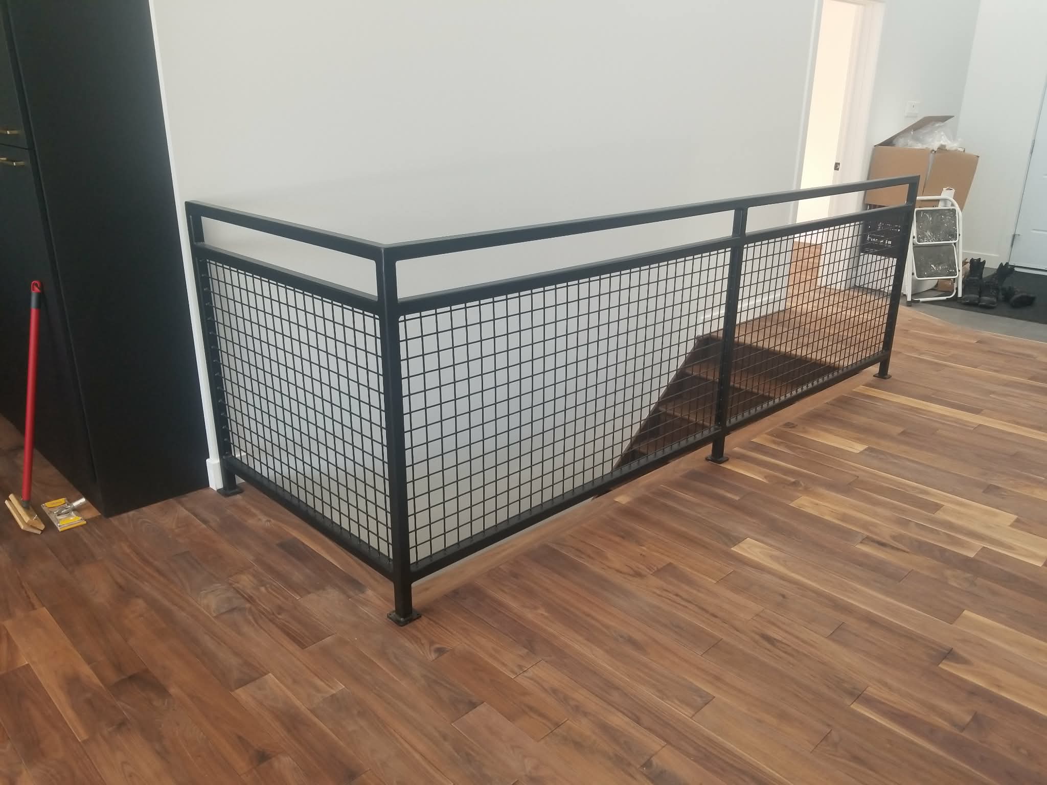 Garde-corps intérieur à maille